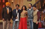 Shahrukh Khan, Deepika Padukone, Rohit Shetty, Kapil Sharma, Navjot Singh Sidhu promote Chennai Express on Comedy Circus in Mumbai on 1st July 2013 (77).JPG